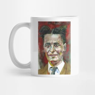 F. SCOTT FITZGERALD - watercolor portrait .1 Mug